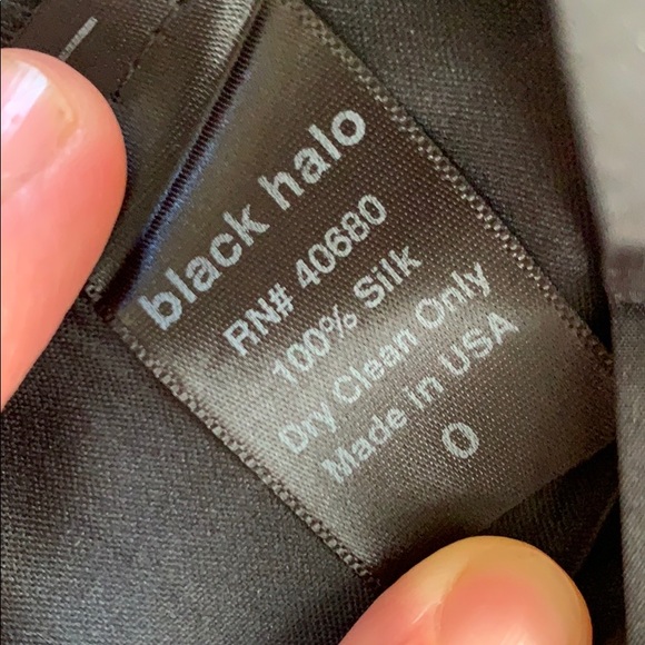 Beautiful, elegant Silk Black Halo pleated dress - Picture 4 of 8